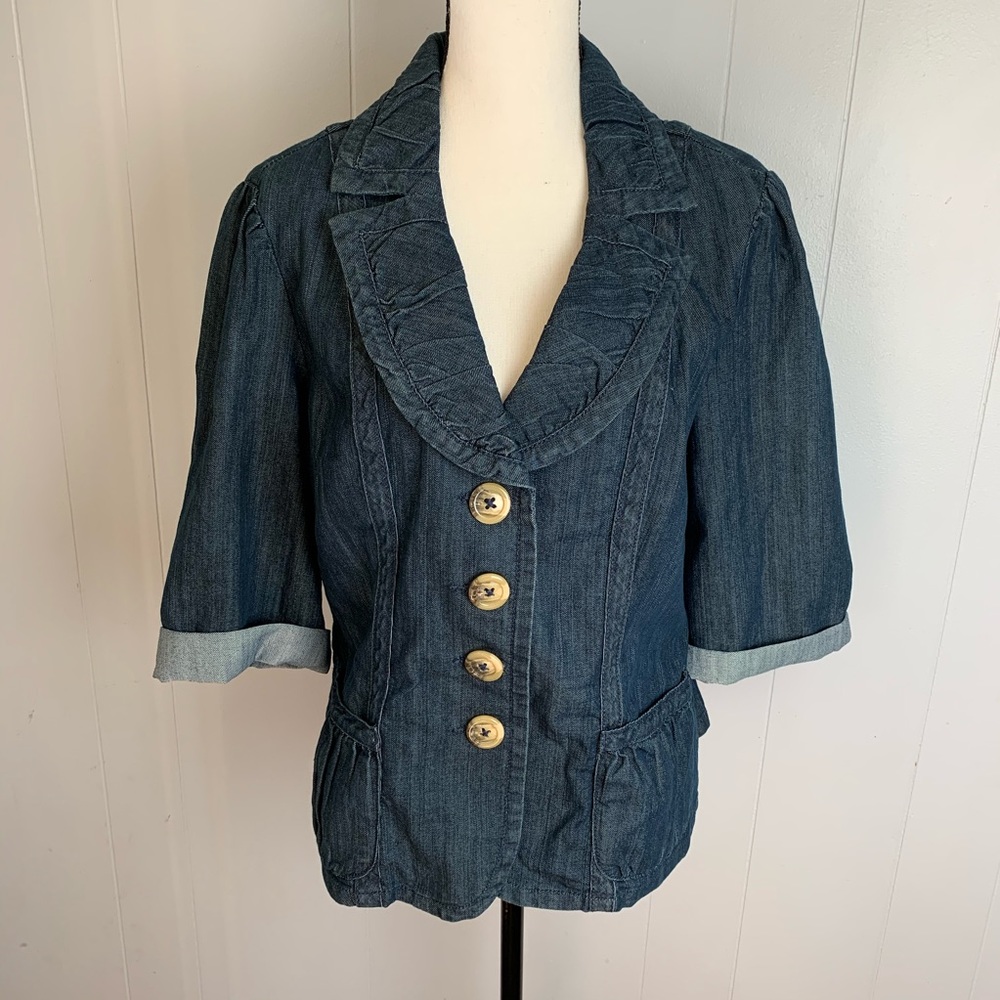 Christiana Zinn Denim Jacket-L